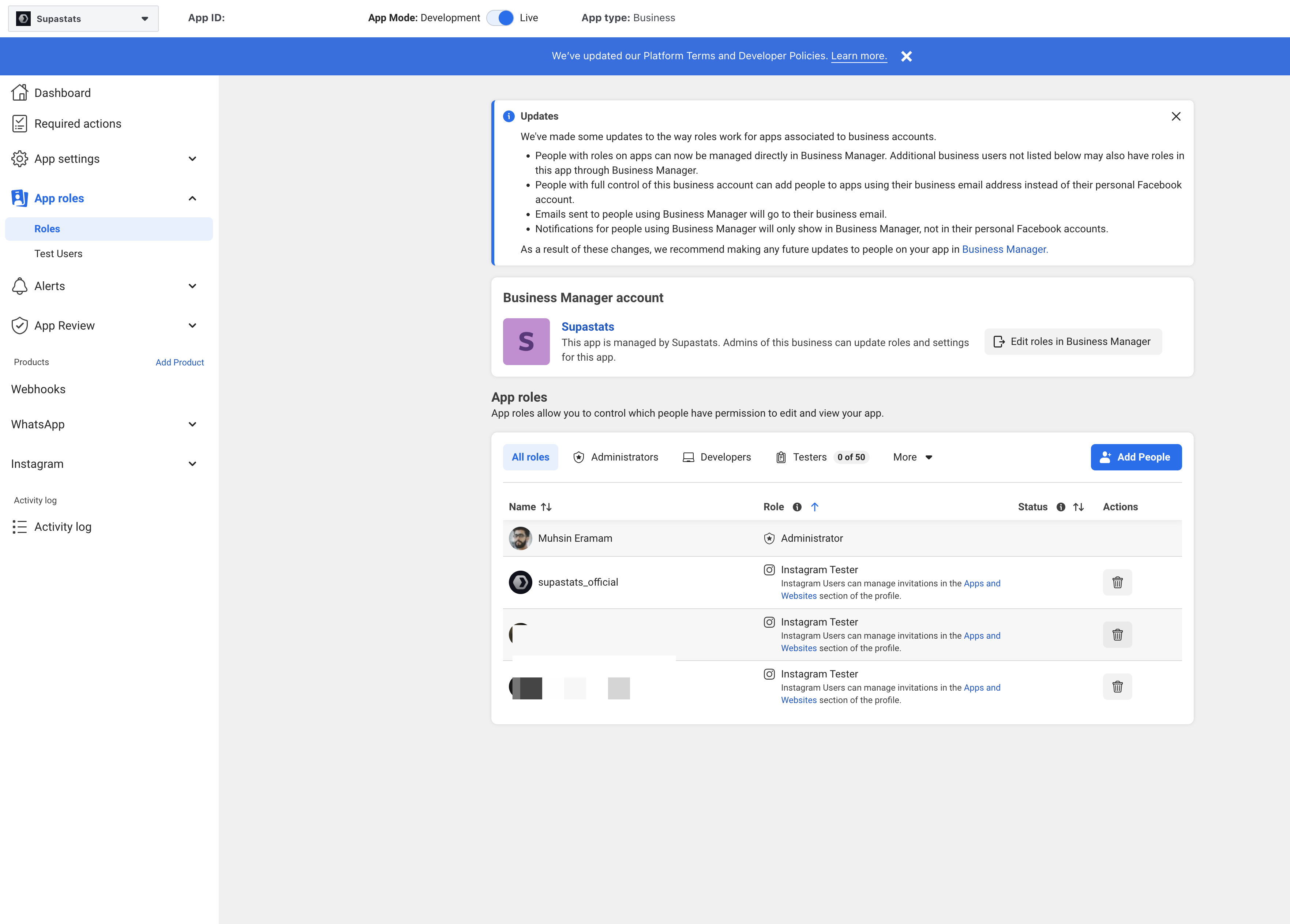 Set up Instagram Business Login for Chatwoot - Chatwoot Developer Docs