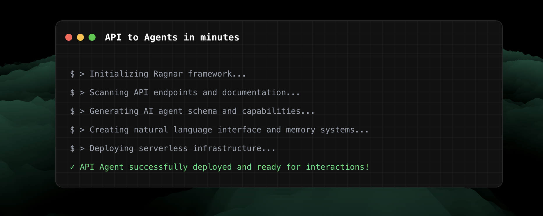 RAGNER API Orchestration