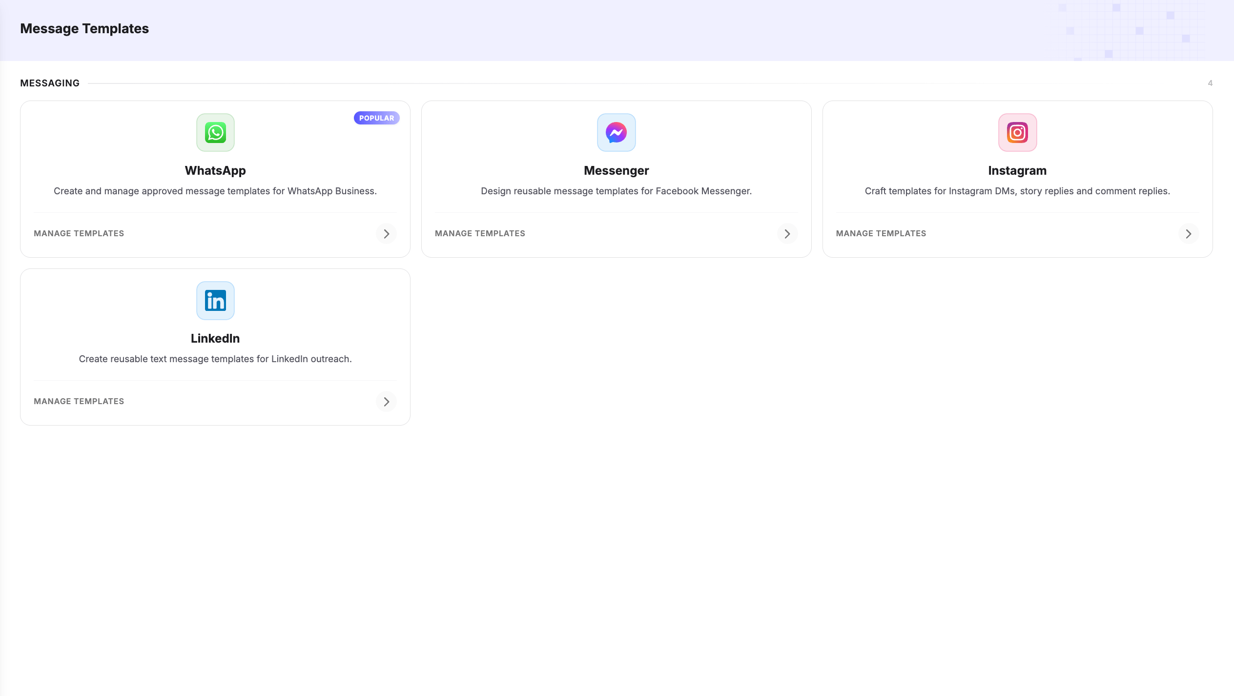 Message Templates Overview