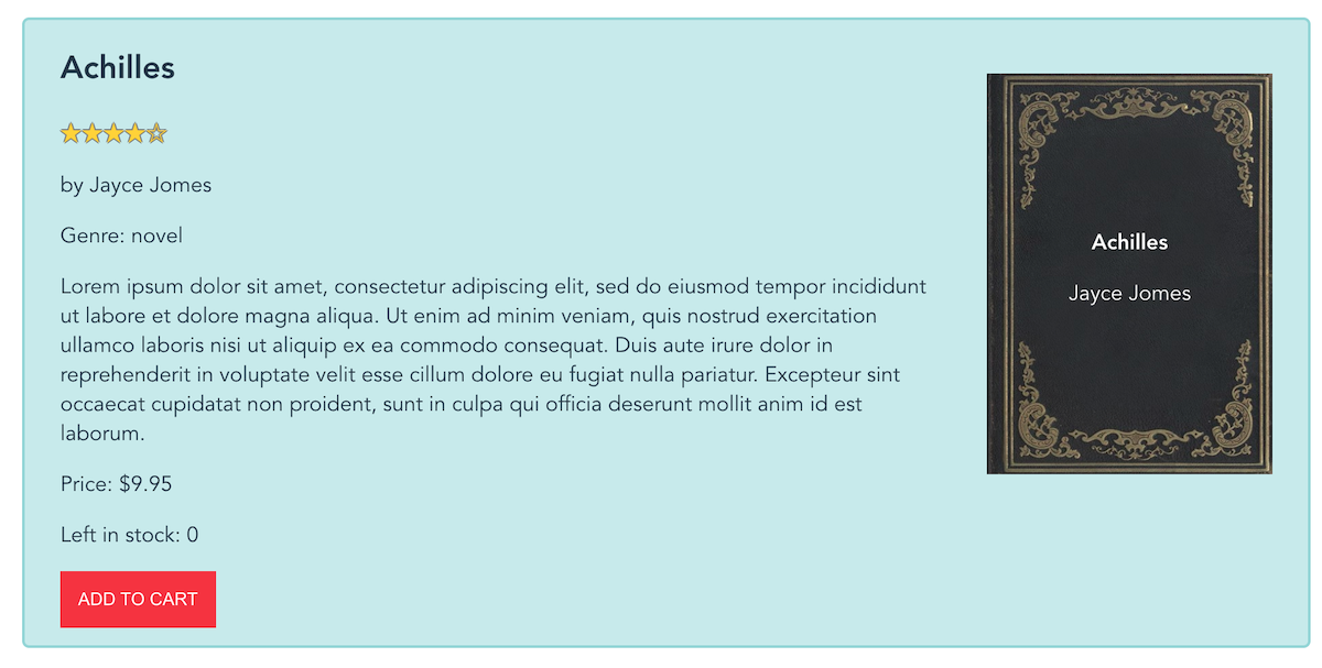 Our e-commerce storefront