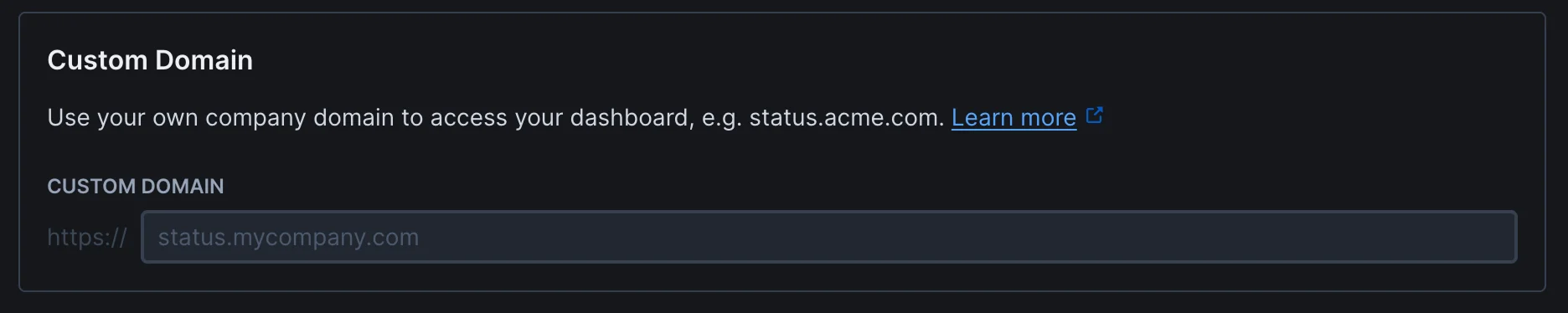 Dark mode interface