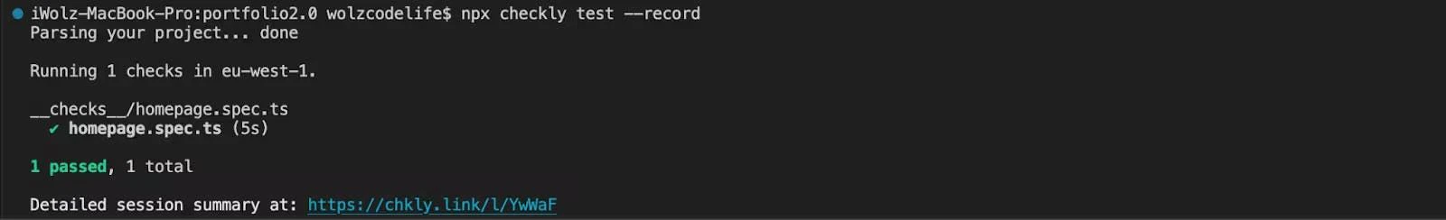 correct test results