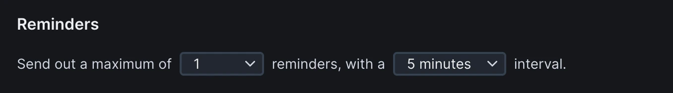 Dark mode interface