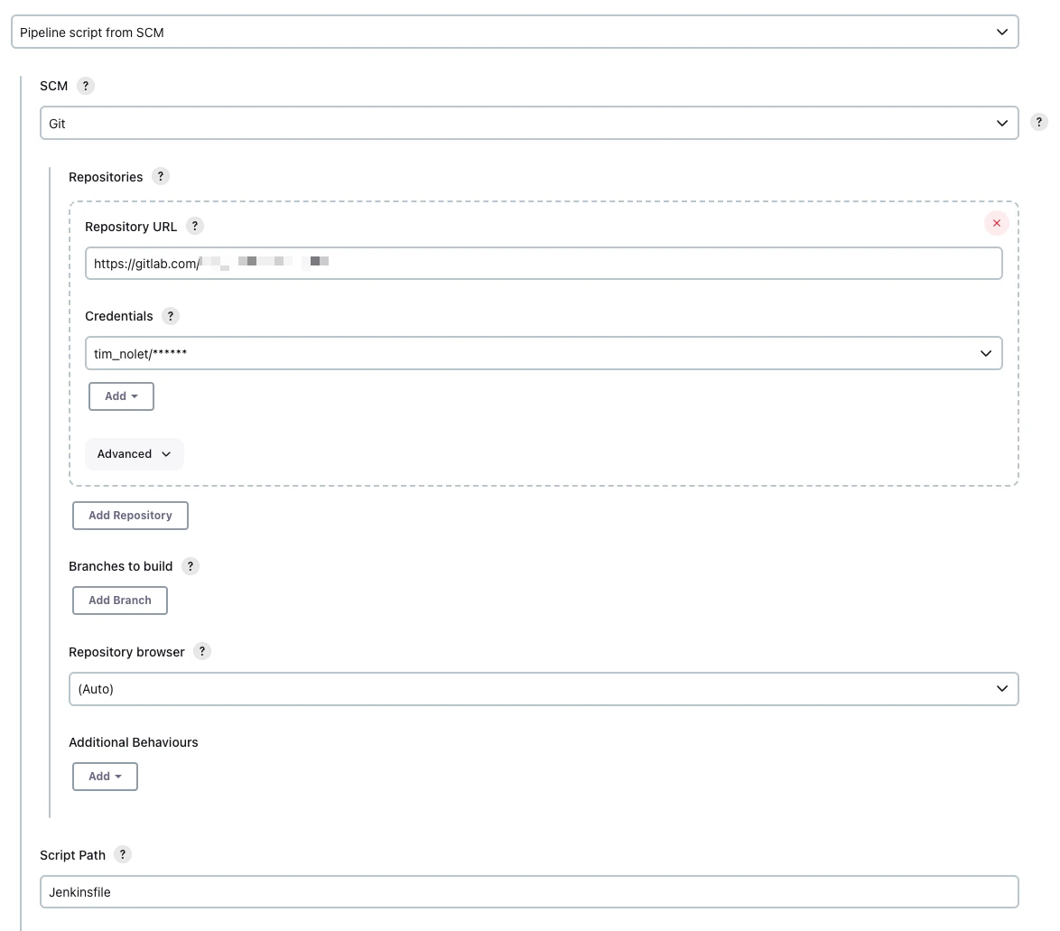 Jenkins Nodejs config