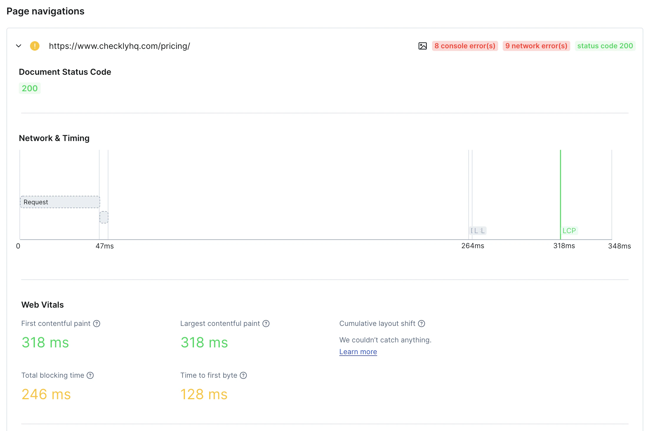 Light mode interface