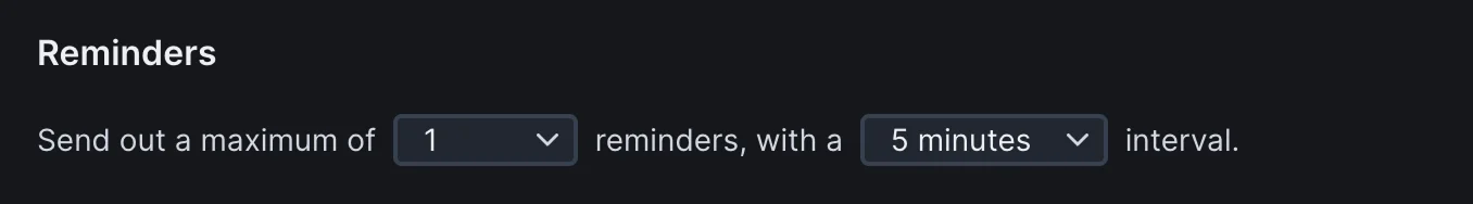 Dark mode interface