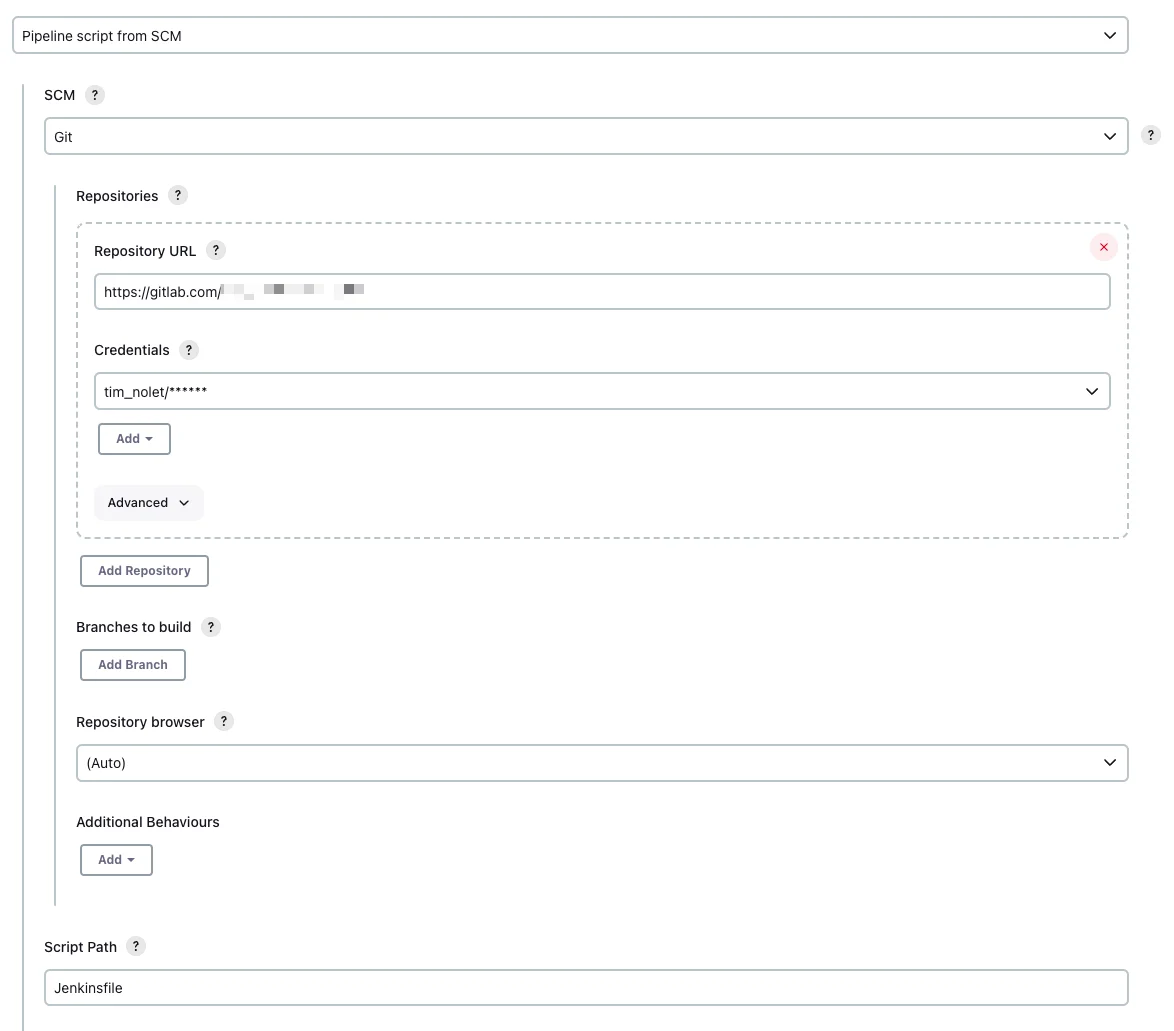 Jenkins Nodejs config