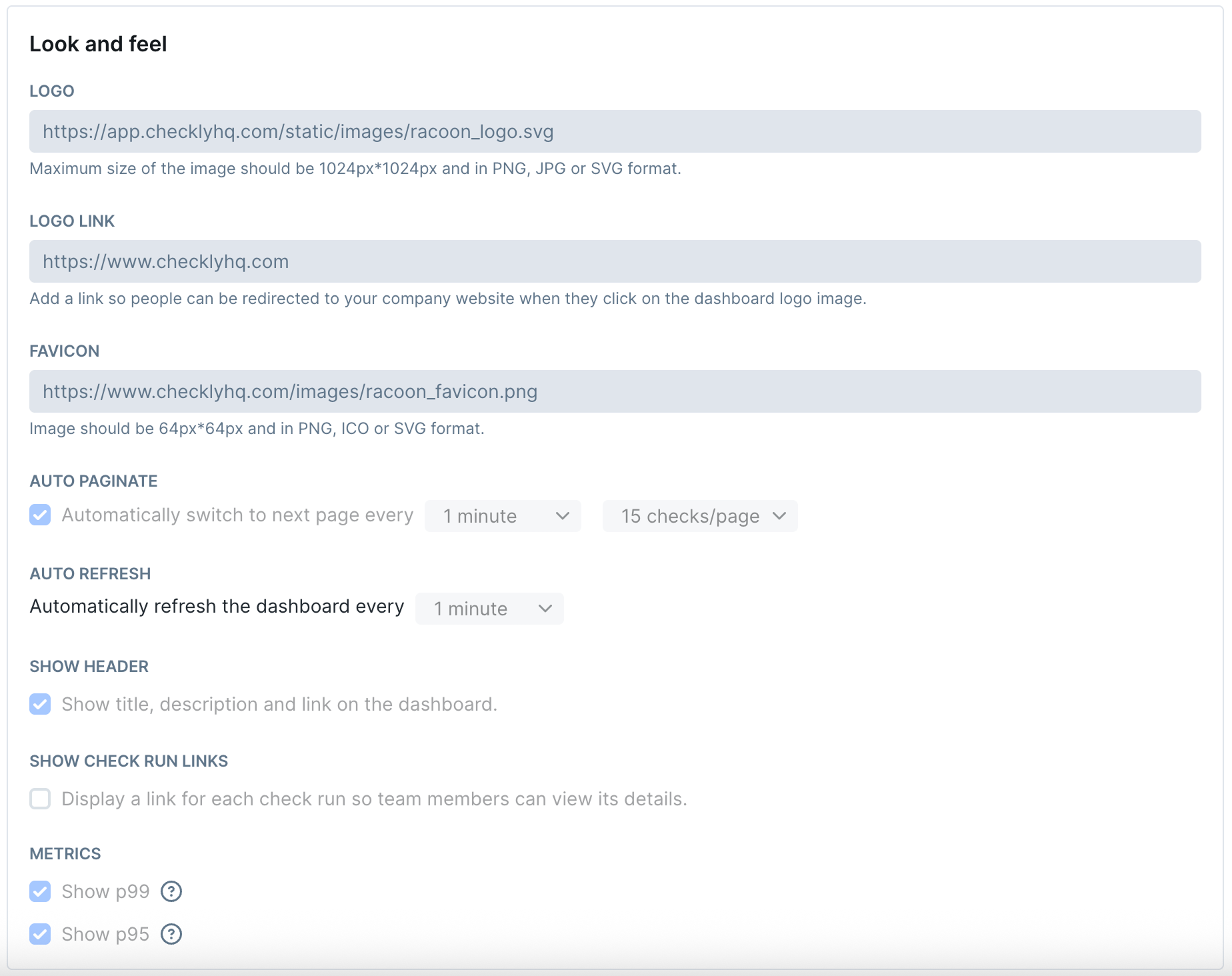 Light mode interface