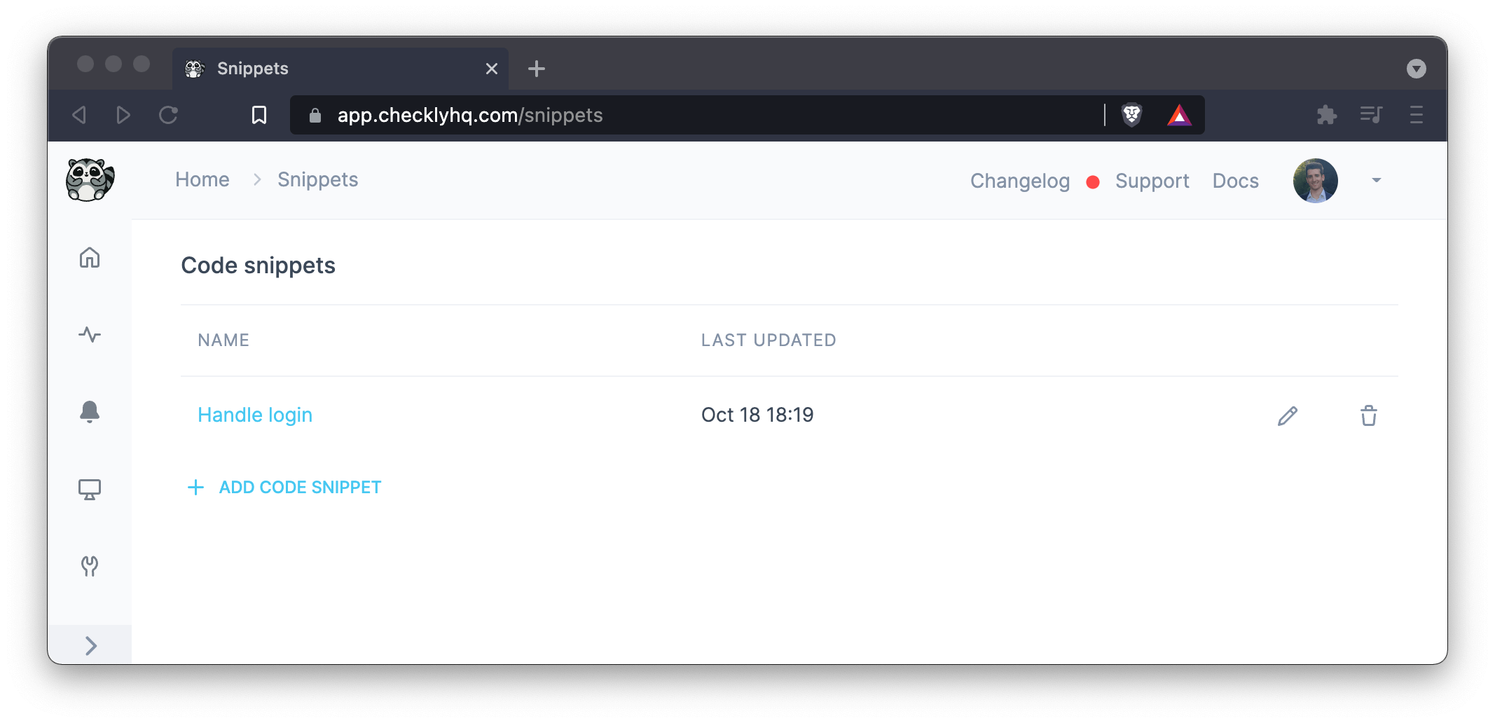 reusable code snippets