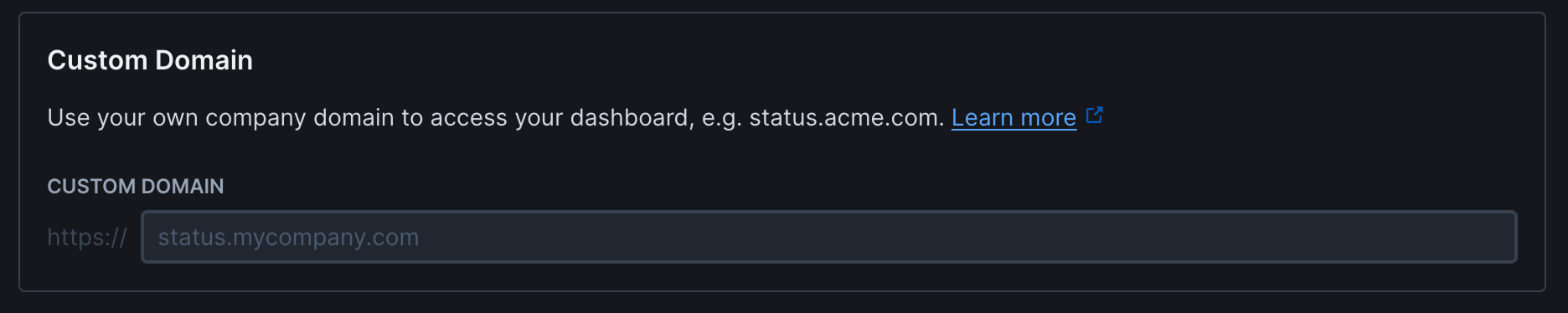 Dark mode interface