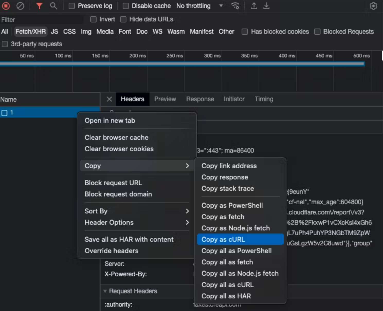 the Checkly interface
