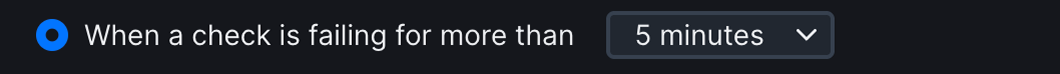Dark mode interface