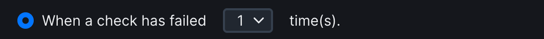 Dark mode interface