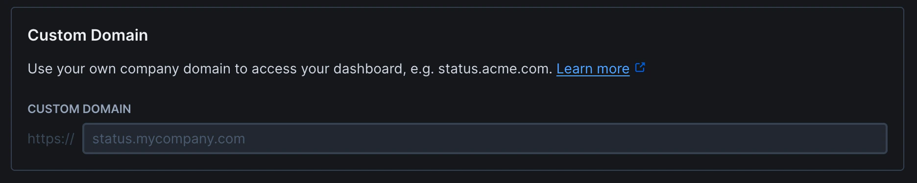 Dark mode interface