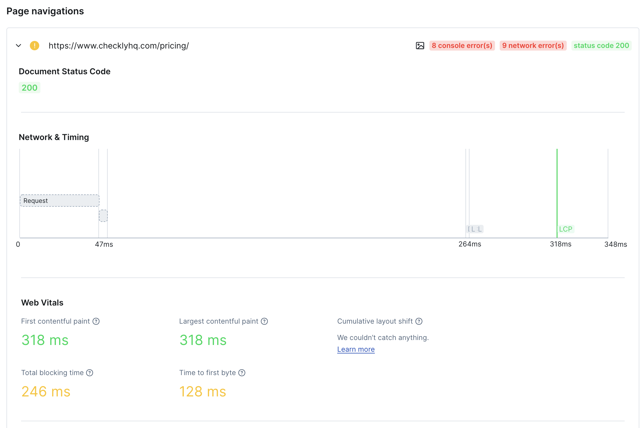 Light mode interface