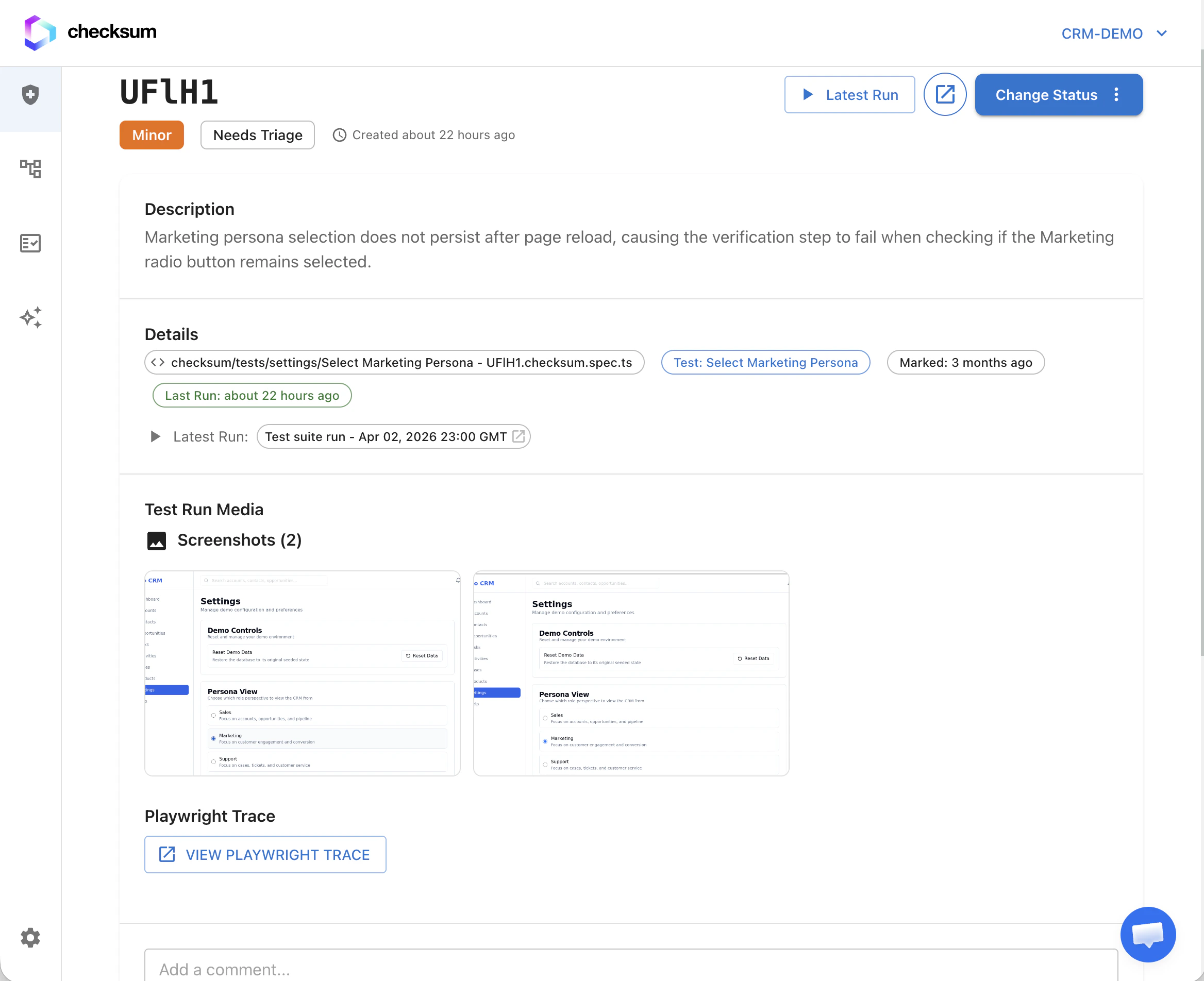 Feature Health Dashboard
