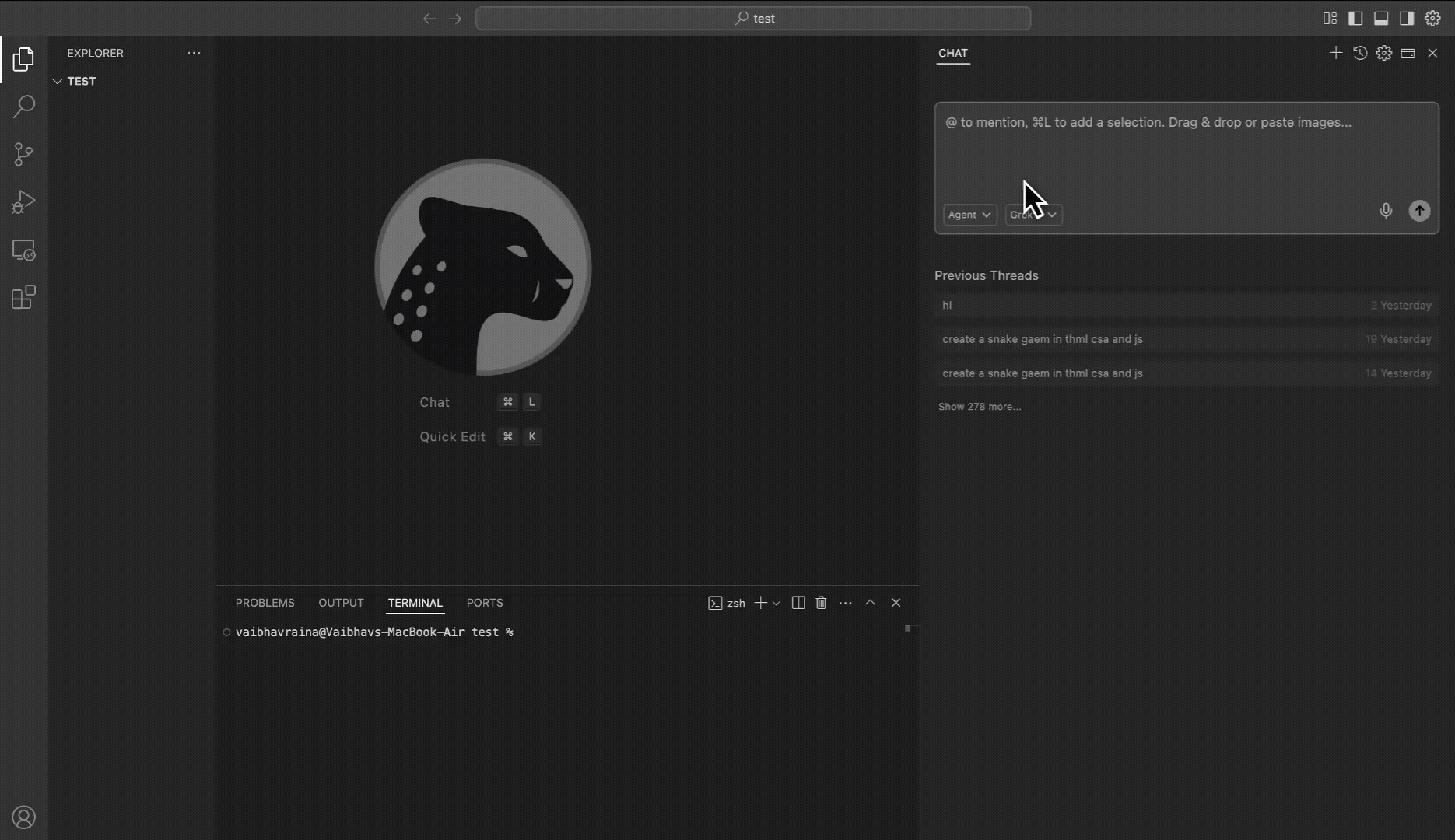 The integrated wallet in Cheetah AI