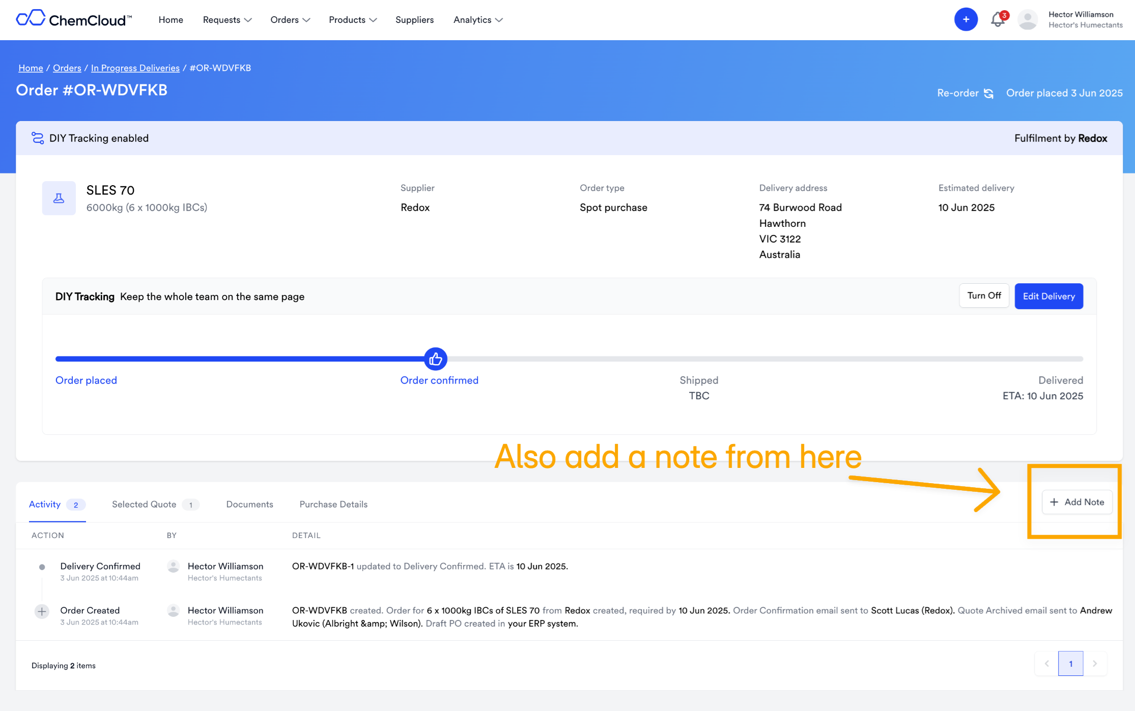 Addnotefromdelivery Pn Addnotefromdelivery Pn