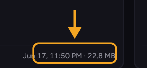 Chief: File size and processing — a file's size on its card