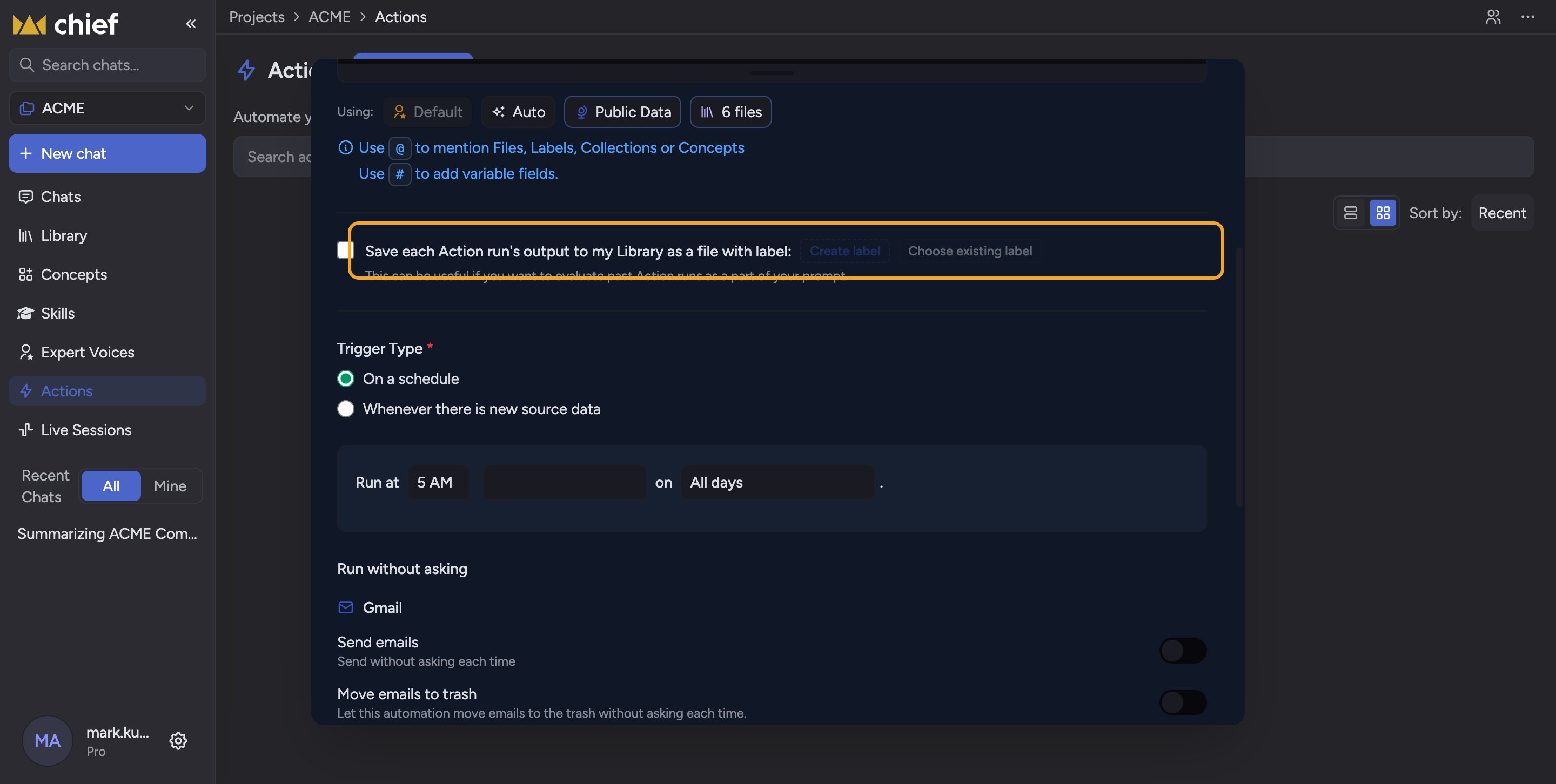 Chief: Deduplication — avoiding repeat reports — How it turns on