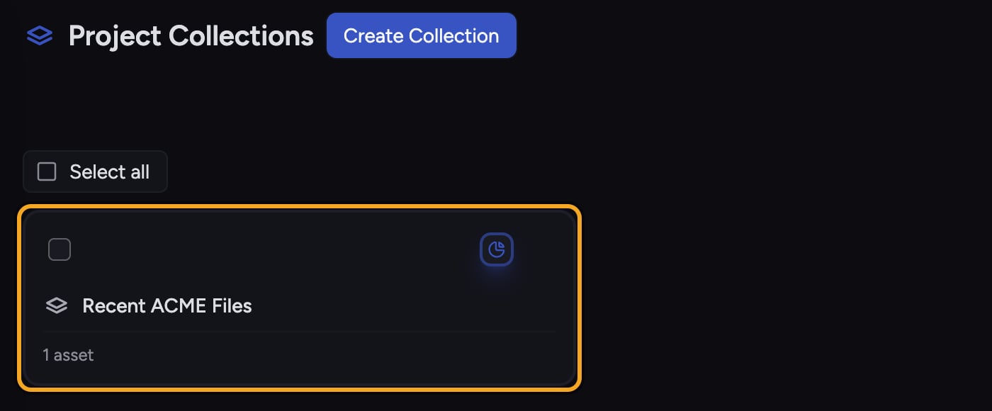 Chief: What are Collections? — a saved Collection on the Collections page