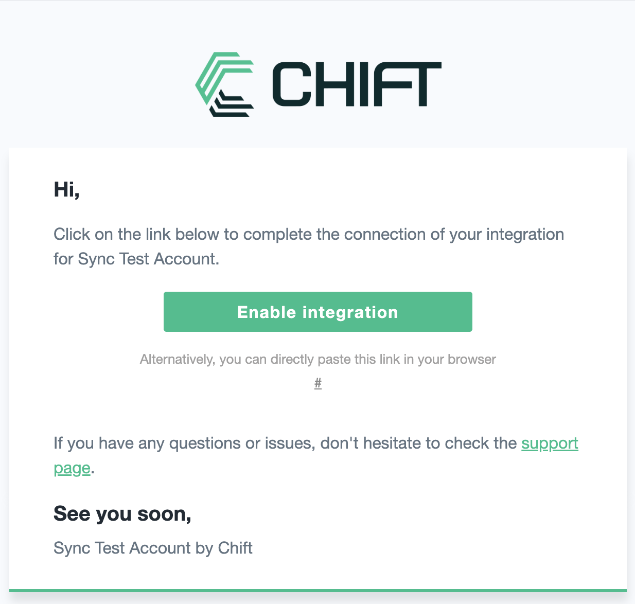 Preview of an email without connection