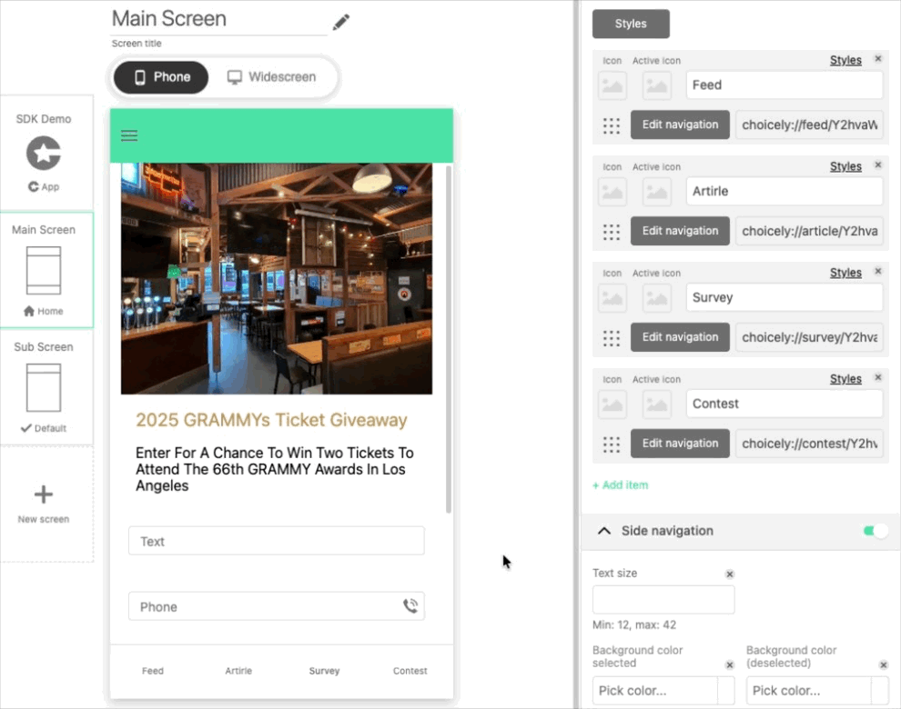 How to use navigation iOS