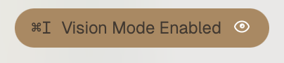Ambient Chat Vision Mode