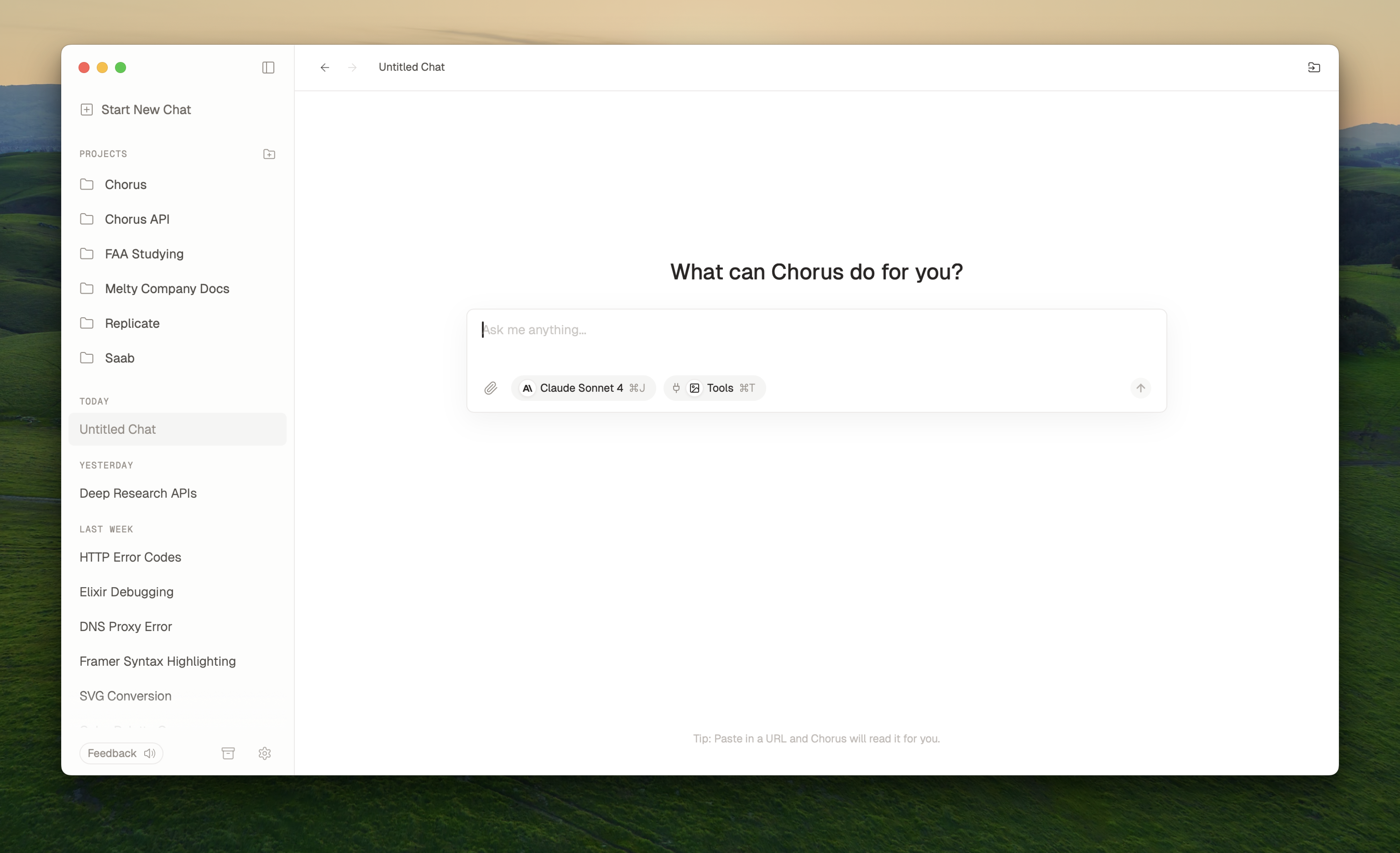 New Chat
