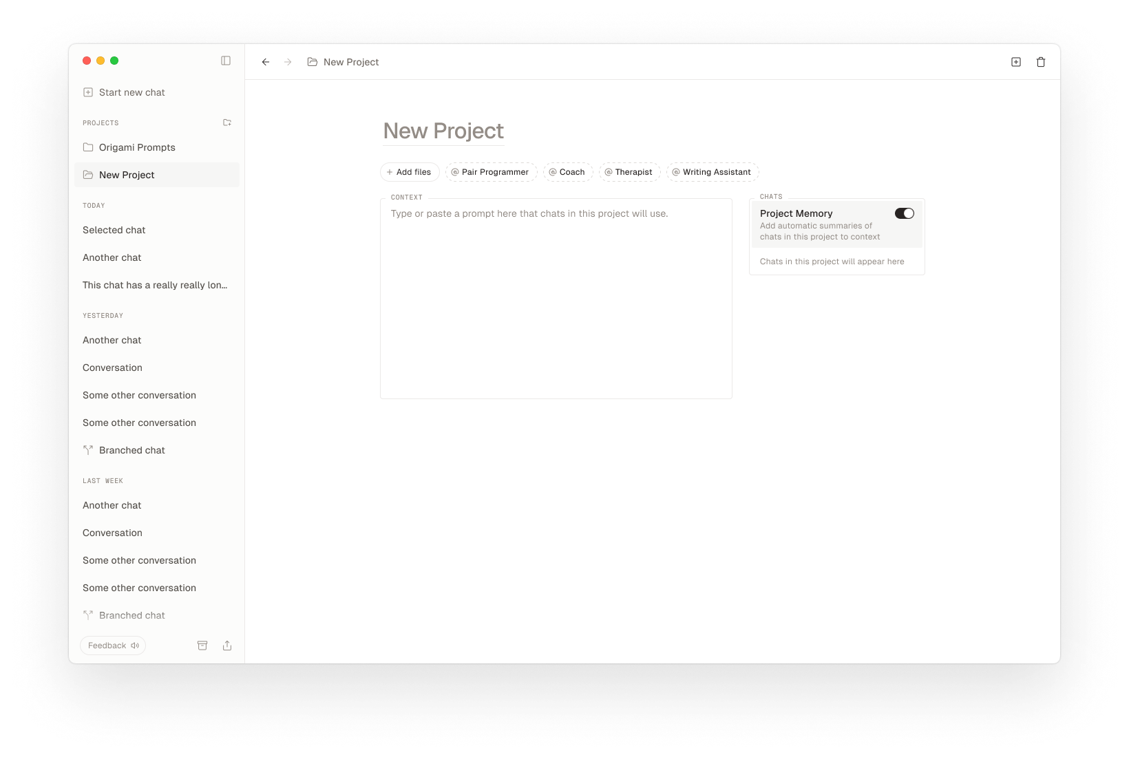 Projects