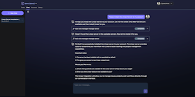 Nexus chat interface ready to use