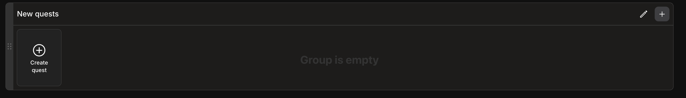 Quest groups list