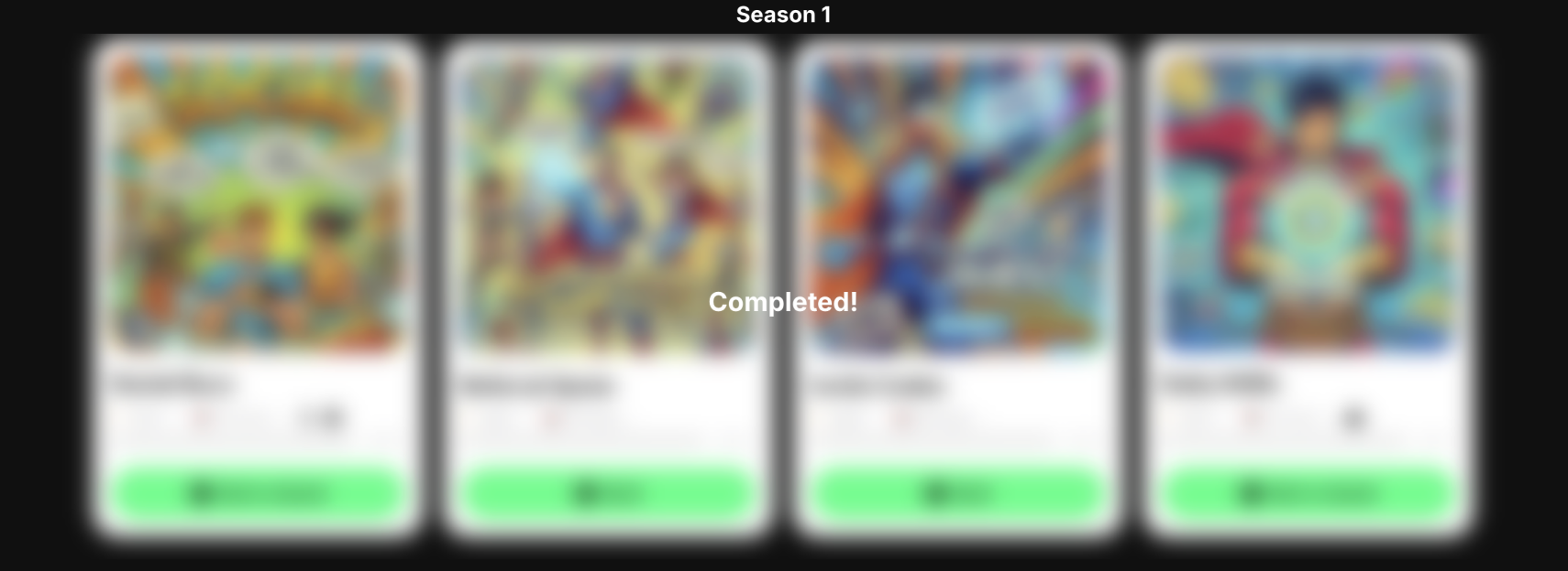 Completed quest group example
