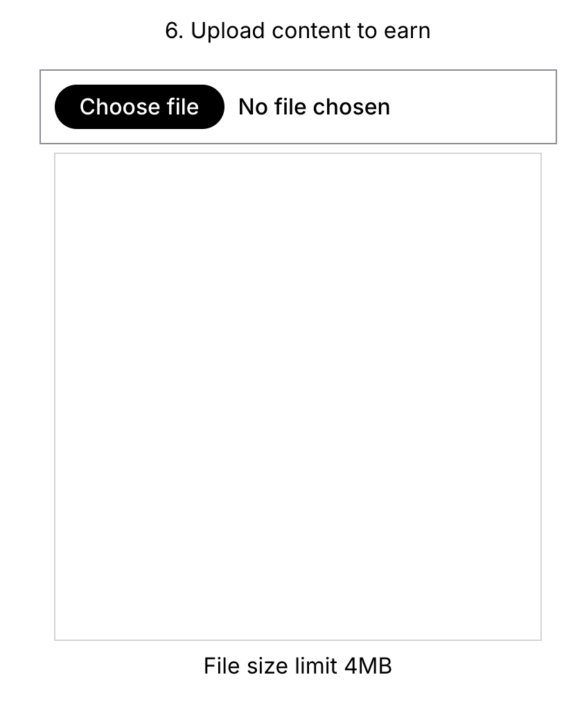 Example UGC image task