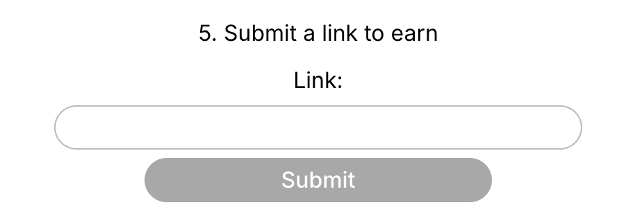 Example UGC link task