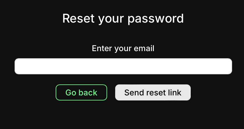 Enter your email stage