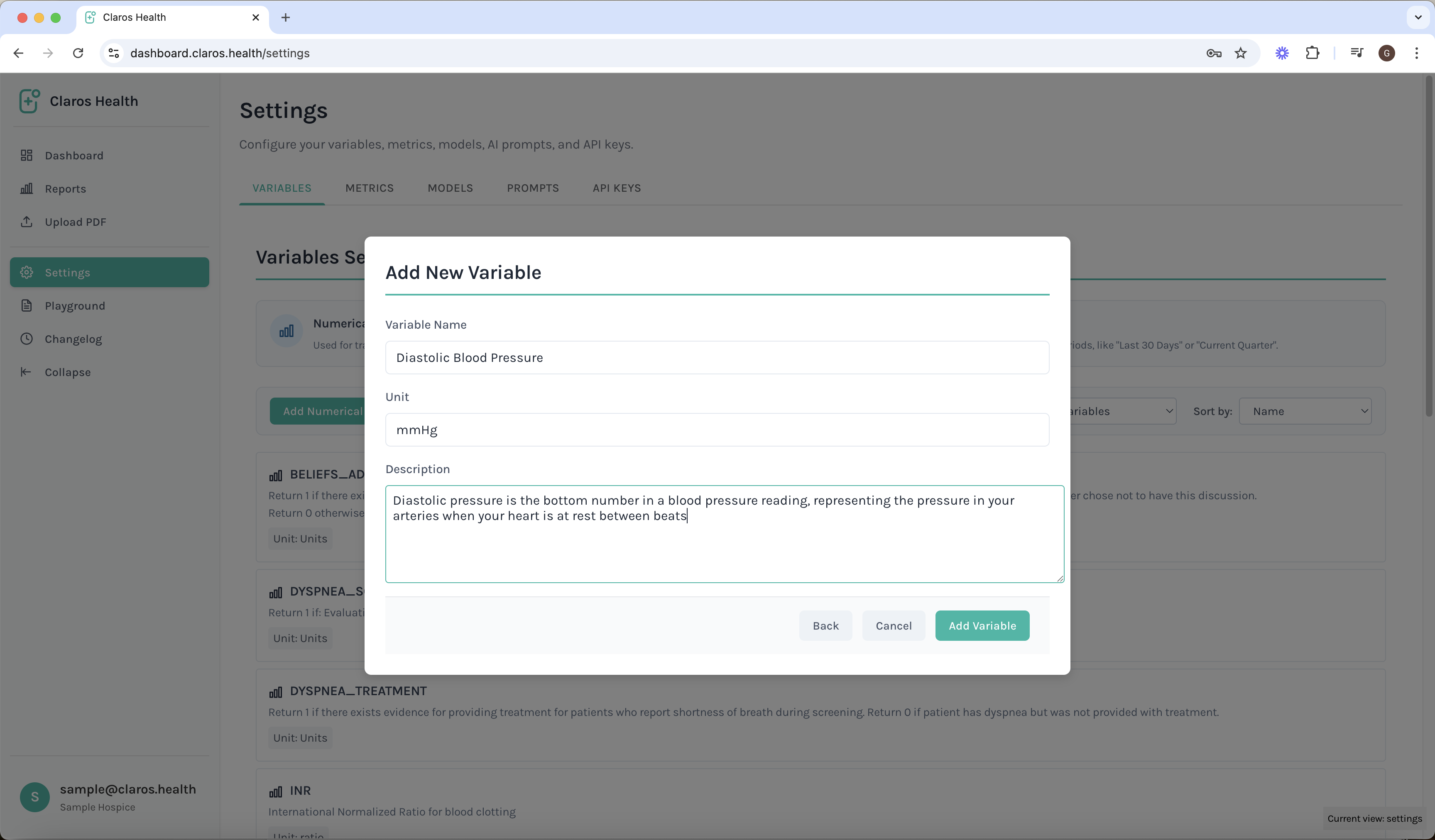Step 3: Configure Settings