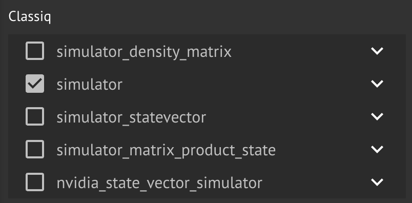 Execution on Classiq simulators - Classiq Docs