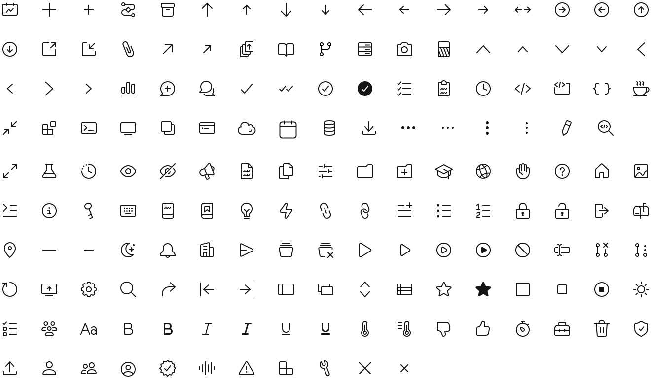 Icon style examples