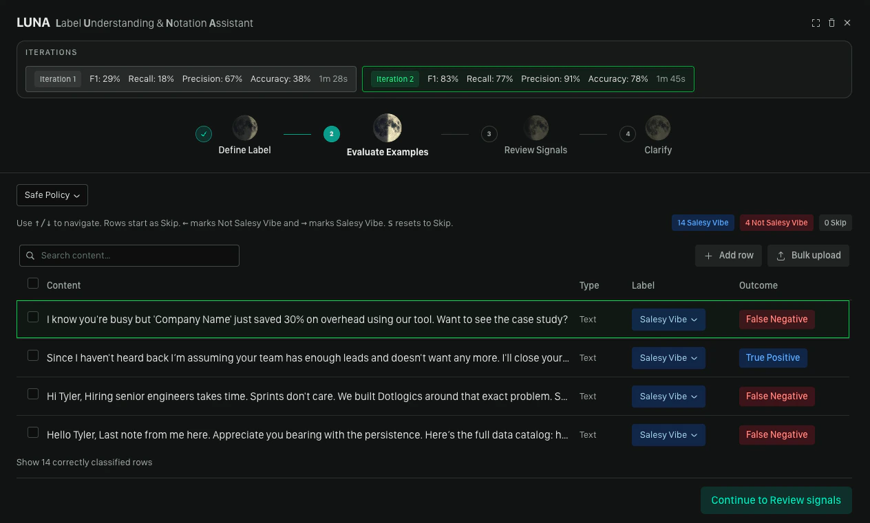 LUNA_second_evaluation