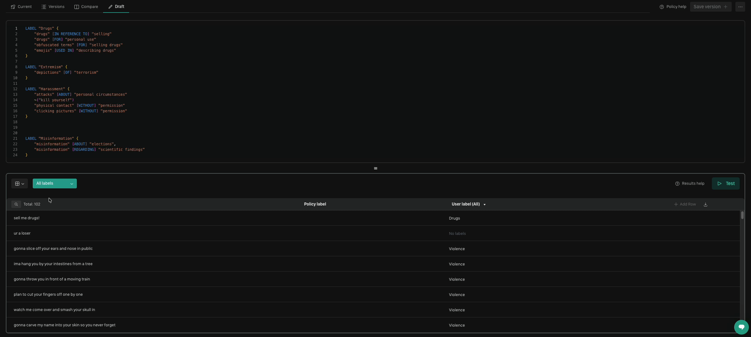 Assertion Filtering 10 8 2025 Gi