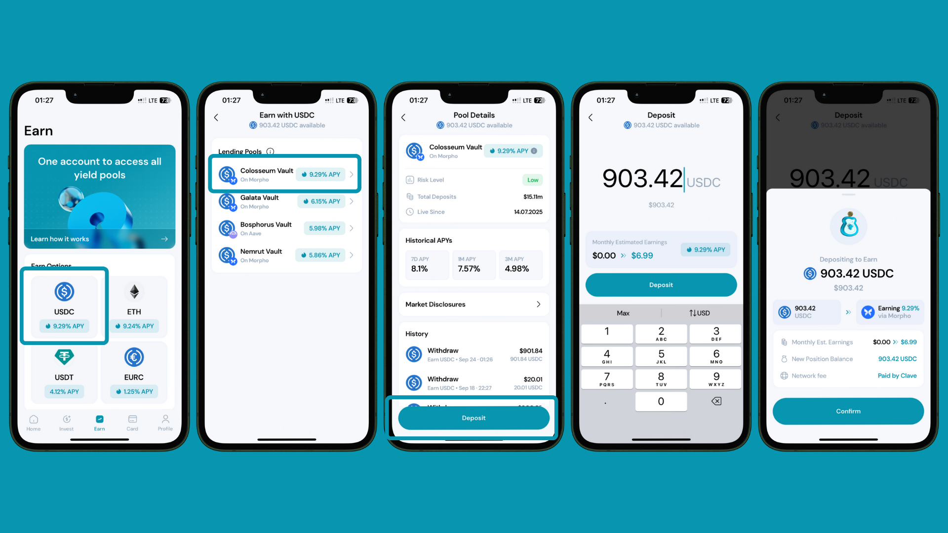 Earn Deposit