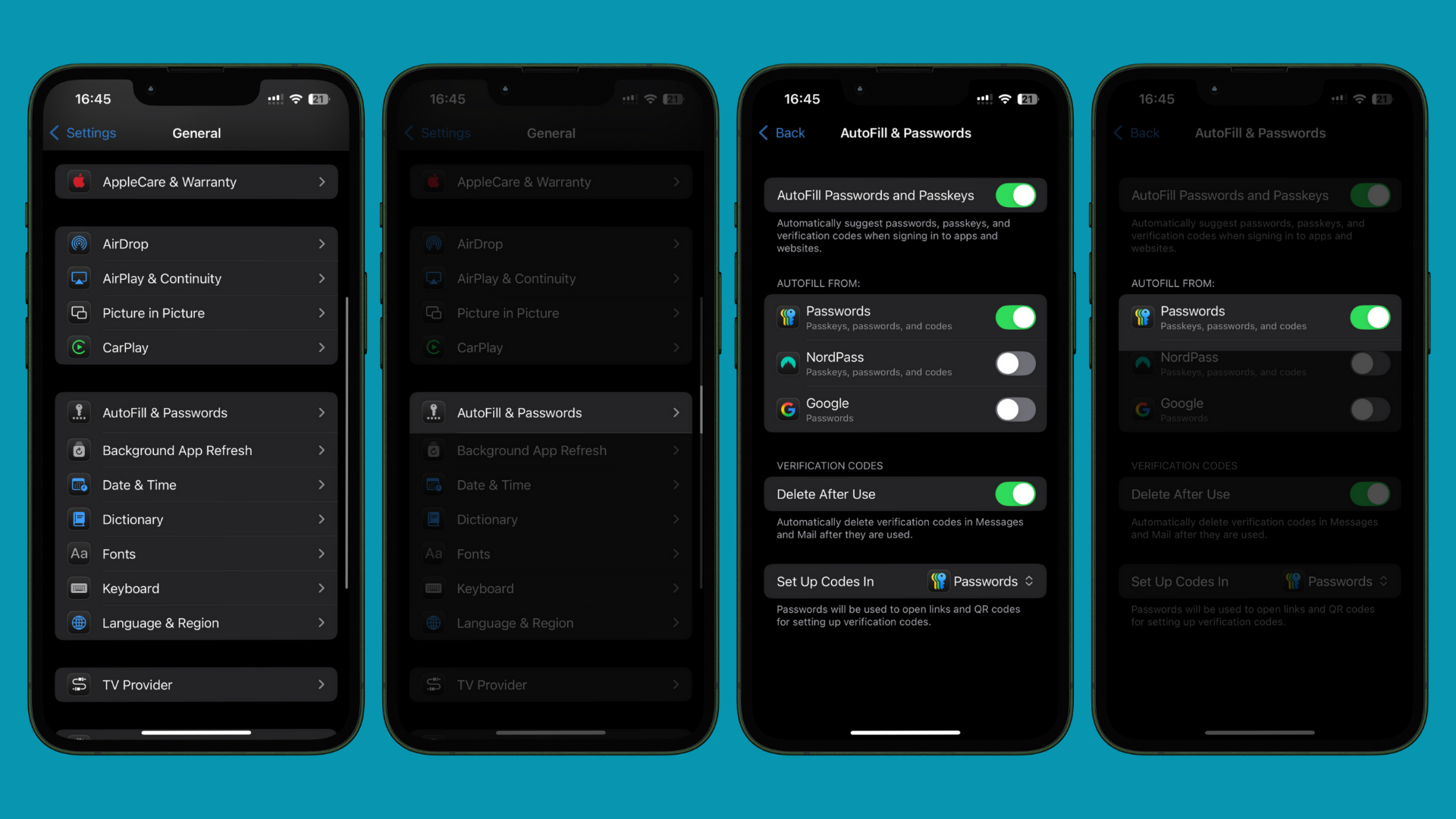 iCloud Keychain Clave