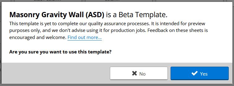 Beta Warning Top