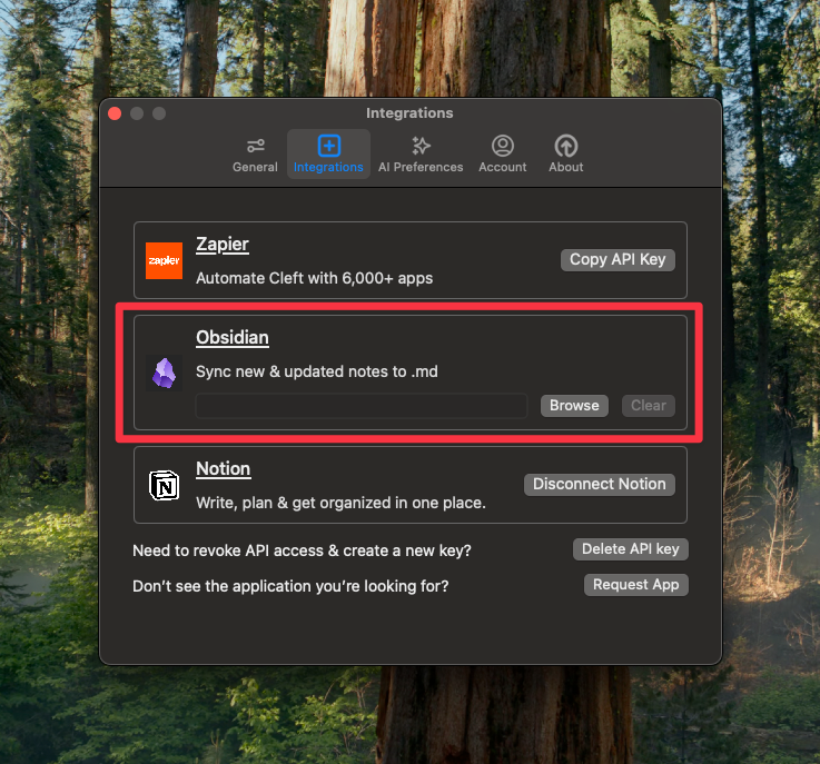 Select Your Obsidian Vault