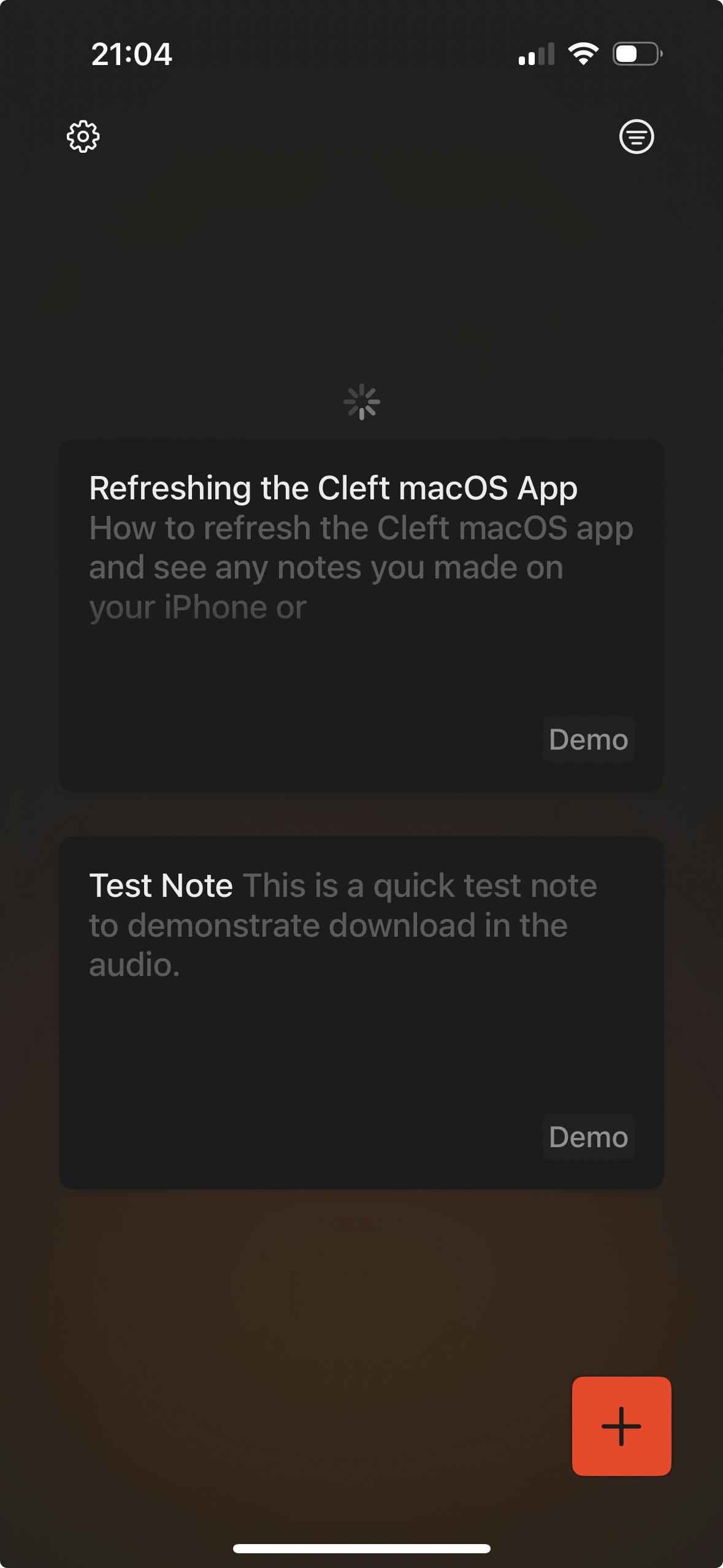 Pull to refresh on iOS - Step 2