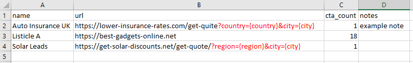 If you need to dynamically pass tracked information on the landing page URL, make sure to add the designated tracking…