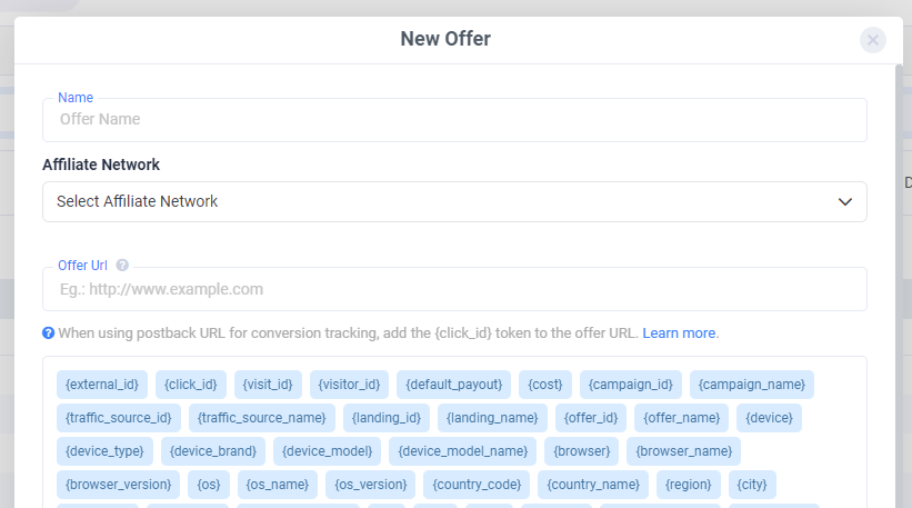 Time to add an offer element that will serve as your second lander. Make sure to provide the URL of your second landing…