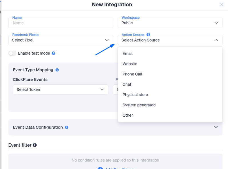 For example, select Website if the collected data is coming from a website or a landing page, or select Email if the…
