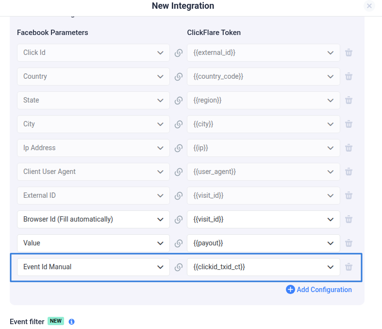 To prevent Facebook from deduplicating the conversion, you’ll need to map the Facebook manual event ID parameter to the…
